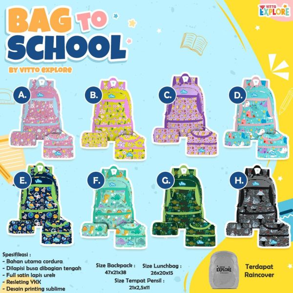 Bag To School by  Vitto Explore