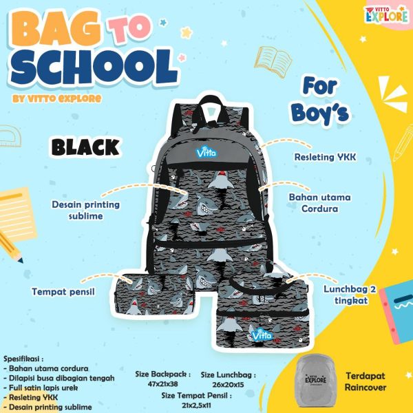 Bag To School by  Vitto Explore - Gambar 5