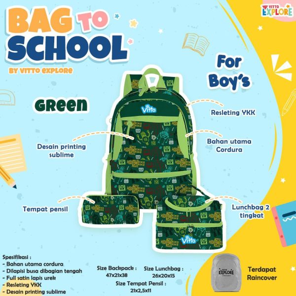 Bag To School by  Vitto Explore - Gambar 8