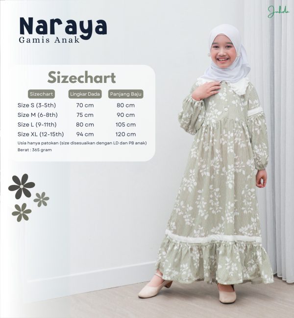 Naraya Gamis Anak by Juhda - Gambar 2