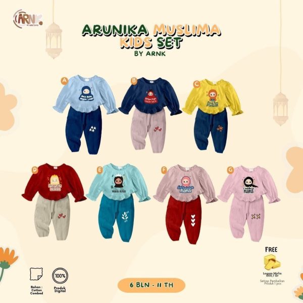 Arunika Muslimah Set by ARNK