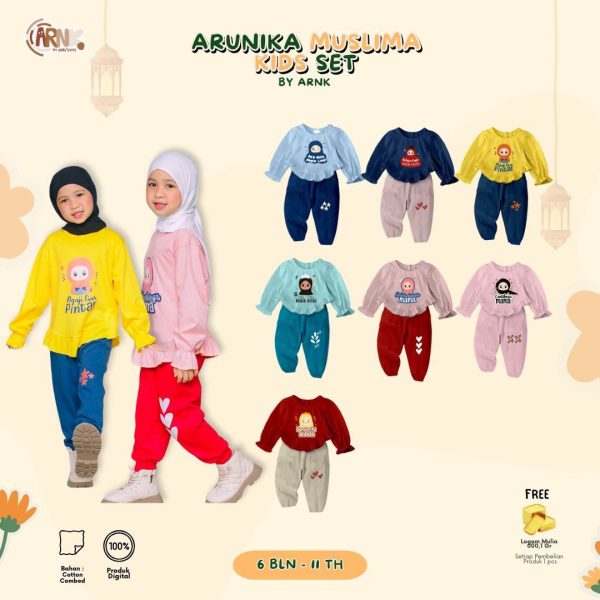 Arunika Muslimah Set by ARNK - Gambar 11