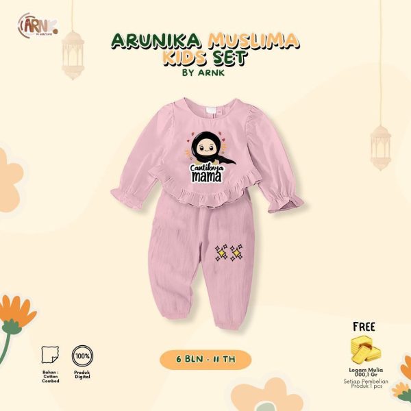 Arunika Muslimah Set by ARNK - Gambar 9