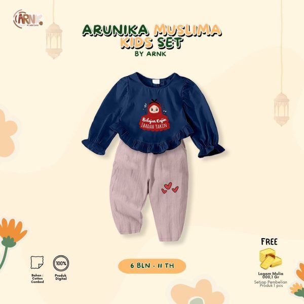 Arunika Muslimah Set by ARNK - Gambar 7