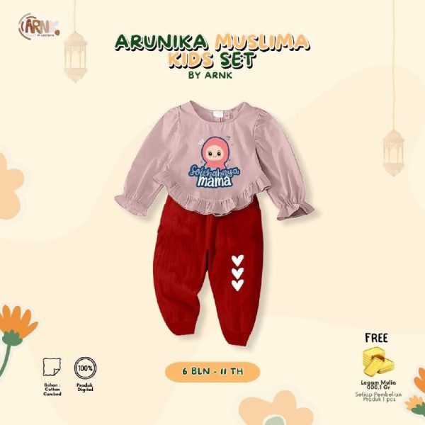 Arunika Muslimah Set by ARNK - Gambar 6