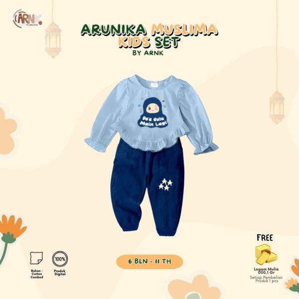 Arunika Muslimah Set by ARNK - Gambar 8