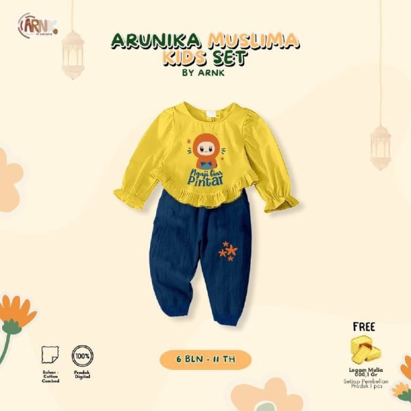 Arunika Muslimah Set by ARNK - Gambar 4