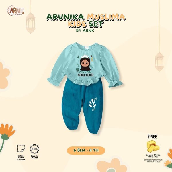 Arunika Muslimah Set by ARNK - Gambar 5