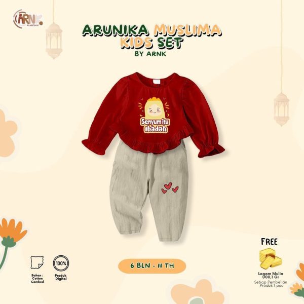 Arunika Muslimah Set by ARNK - Gambar 3