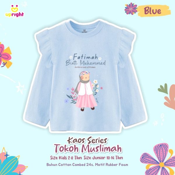 Kaos Series Tokoh Muslimah by Upright - Gambar 9