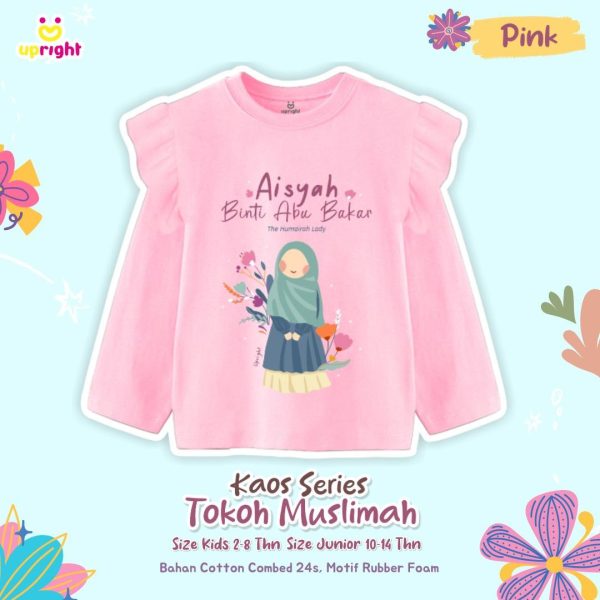 Kaos Series Tokoh Muslimah by Upright - Gambar 7