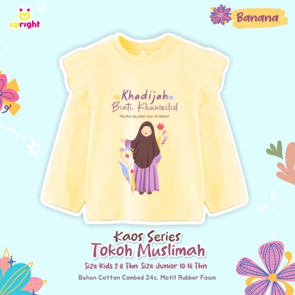 Kaos Series Tokoh Muslimah by Upright - Gambar 5