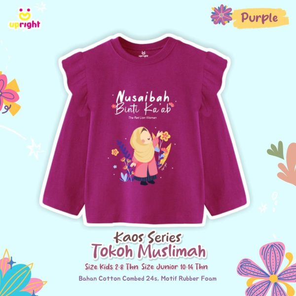 Kaos Series Tokoh Muslimah by Upright - Gambar 6