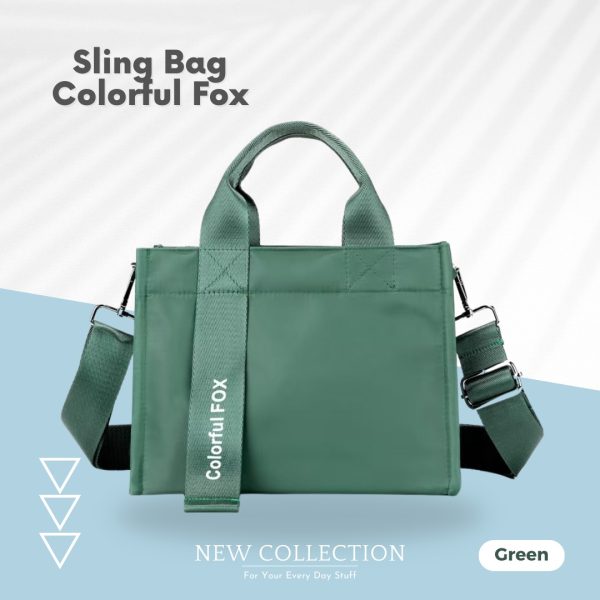 Sling Bag Colorful Fox - Gambar 11