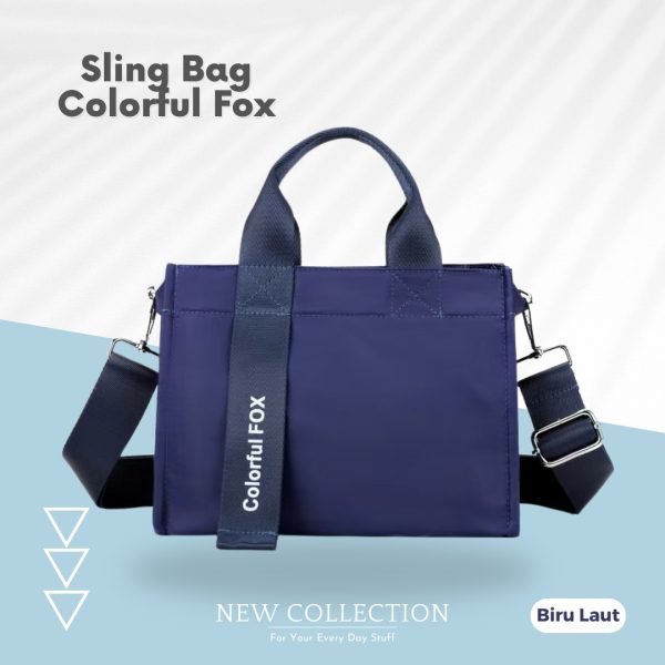 Sling Bag Colorful Fox - Gambar 10