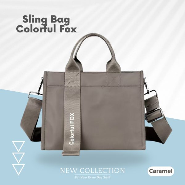 Sling Bag Colorful Fox - Gambar 9