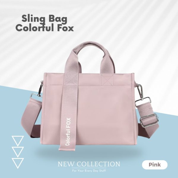 Sling Bag Colorful Fox - Gambar 5