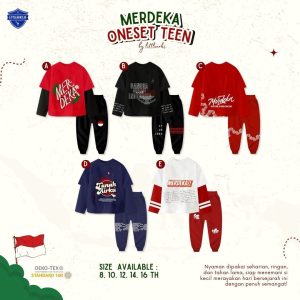 MERDEKA ONESET TEEN by Littlearsks