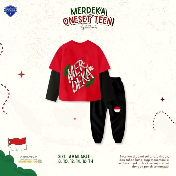 MERDEKA ONESET TEEN by Littlearsks - Gambar 7