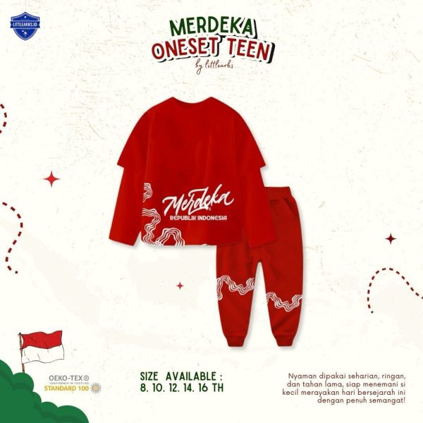 MERDEKA ONESET TEEN by Littlearsks - Gambar 5