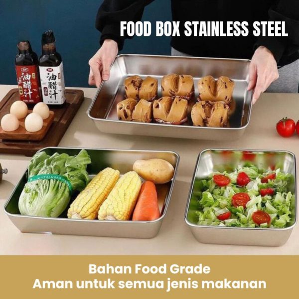 Food Box Stainless Steel - Gambar 5