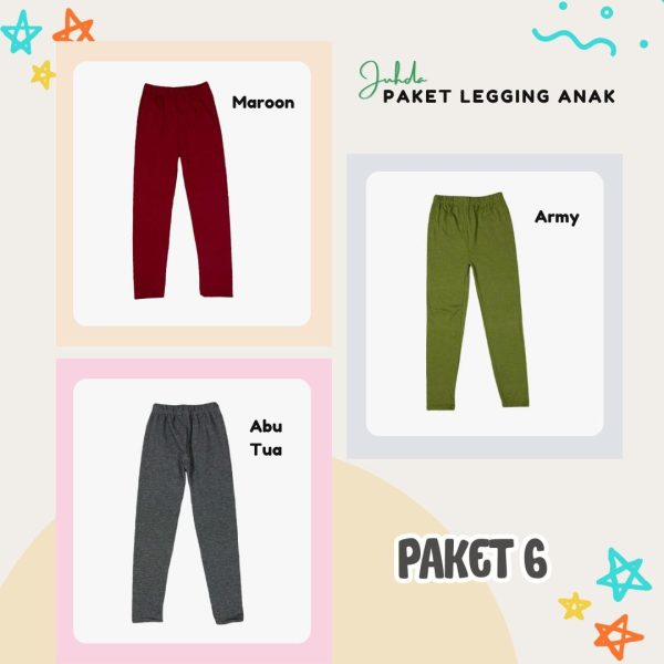 Juhda - Paket Legging Anak - Gambar 8