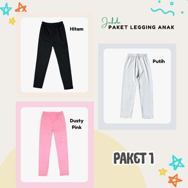 Juhda - Paket Legging Anak - Gambar 3