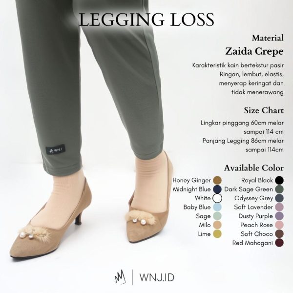 Legging Dewasa LEGGING (LOSS, KARET, & KULOT) - Gambar 41