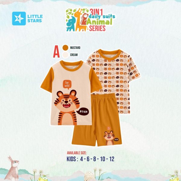 3IN1 Daily Suits Animal Series - Gambar 3