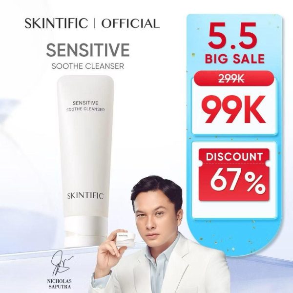 Skintific Sensitive Soothe Cleanser - Gambar 3