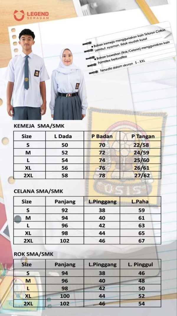 Seragam Sekolah by Legend Seragam - Gambar 4