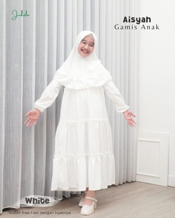 Aisyah Gamis Anak by Juhda - Gambar 6