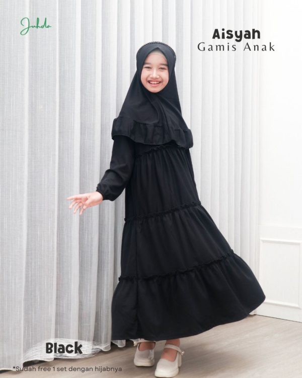Aisyah Gamis Anak by Juhda - Gambar 5