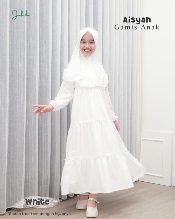 Aisyah Gamis Anak by Juhda - Gambar 2